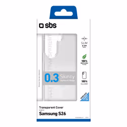 SBS Skinny custodia per cellulare Cover Trasparente - Vista aggiuntiva 2