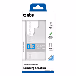 SBS Skinny custodia per cellulare Cover Trasparente - Vista aggiuntiva 2