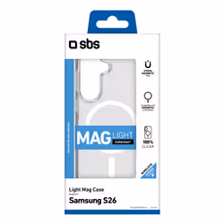 SBS TELIGMAGSAS26T custodia per cellulare 17,5 cm (6.9") Cover Trasparente - Vista aggiuntiva 2