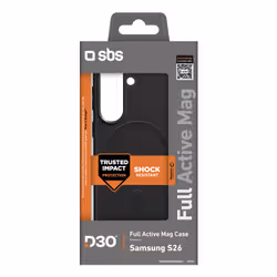 SBS TED3OBKMAGSA26 custodia per cellulare 17,5 cm (6.9") Cover Nero - Vista aggiuntiva 2