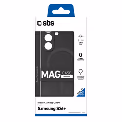 SBS TEINSTMAGSAS26PP custodia per cellulare 17,5 cm (6.9") Cover Nero - Vista aggiuntiva 2