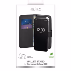 SBS PUSGS26BOOKC8BLK custodia per cellulare 17,5 cm (6.9") Custodia flip a libro Nero - Vista aggiuntiva 2