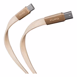 PURO PUCCC60WSLIM1MTR cavo USB USB 2.0 1 m USB C 480 Gbit/s Oro - Vista aggiuntiva 4