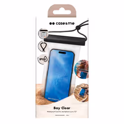 SBS CMWATERTRANSPARK custodia per cellulare 18,3 cm (7.2") Custodia a sacchetto Nero, Trasparente - Vista aggiuntiva 2