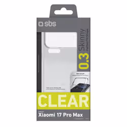 SBS TESKINXI17PMT Cover Xiaomi 17 Pro Max TPU Trasparente - Vista aggiuntiva 2