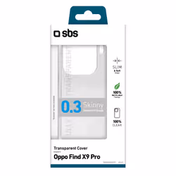 SBS TESKINOPA6T custodia per cellulare 17,2 cm (6.78") Cover Trasparente - Vista aggiuntiva 2