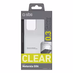 SBS Skinny custodia per cellulare 17,5 cm (6.88") Cover Trasparente - Vista aggiuntiva 2