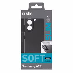 SBS TEINSTSAA27K custodia per cellulare 17 cm (6.7") Cover Nero - Vista aggiuntiva 2
