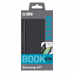 SBS TEWALSAA27K custodia per cellulare 17 cm (6.7") Custodia a borsellino Nero - Vista aggiuntiva 2