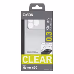 SBS Skinny custodia per cellulare 16,7 cm (6.57") Cover Trasparente - Vista aggiuntiva 2