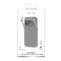 PURO 0.3 Nude custodia per cellulare 17,5 cm (6.9") Cover Trasparente - Vista aggiuntiva 2