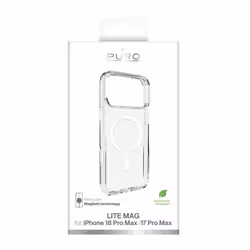 PURO Lite Mag Cover iPhone 18 Pro Max, iPhone 17 Pro Max TPU Trasparente - Vista aggiuntiva 2