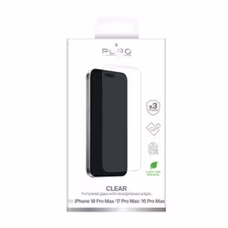 PURO PUSDGIPHONE18P69 protezione per lo schermo e il retro dei telefoni cellulari Pellicola proteggischermo trasparente Apple 1 pz - Vista aggiuntiva 2