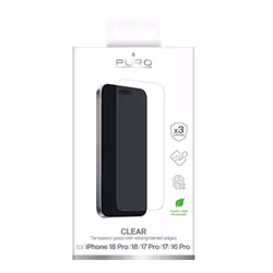 PURO PUSDGIPHONE1863 protezione per lo schermo e il retro dei telefoni cellulari Pellicola proteggischermo trasparente Apple 1 pz - Vista aggiuntiva 2