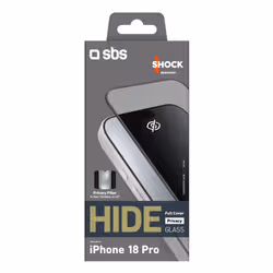 SBS TESCRPRVIP1863P protezione per lo schermo e il retro dei telefoni cellulari Schermo protettivo per la privacy Apple 1 pz - Vista aggiuntiva 2