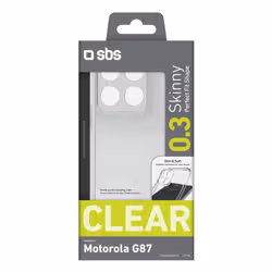 SBS Skinny custodia per cellulare 17,2 cm (6.78") Cover Trasparente - Vista aggiuntiva 2