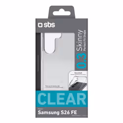 SBS Skinny custodia per cellulare 17 cm (6.7") Cover Trasparente - Vista aggiuntiva 2
