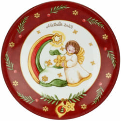 Thun - Piattino dessert Limited Edition 2023 in Porcellana, Linea Desideri di Natale, ø 20 cm