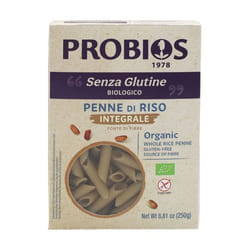 Probios Rice&Rice Pasta Penne di Riso Integrale Senza Glutine 250g