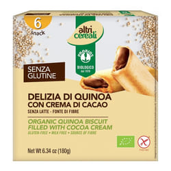 Probios Altri Cereali Delizia di Quinoa con Crema di Cacao Senza Glutine 180g