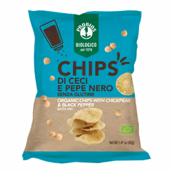 Chips di Ceci e Pepe Nero Senza Glutine - Probios