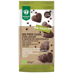 Probios Bis-Free Dark Senza Glutine Legumi e Gocce Cioccolato 250g