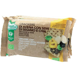 Crackers Avena con Semi di Sesamo e Chia Senza Glutine - Probios 140 g