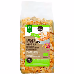 Probios Crispy 3 Cereals sono un alimento senza glutine pensato per le persone intolleranti al glutine. 

Prodotto rimborsabi ...