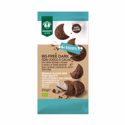 Probios Bis-Free Biscotti al cocco e cioccolato sono un alimento senza glutine pensato per le persone intolleranti al glutine ...