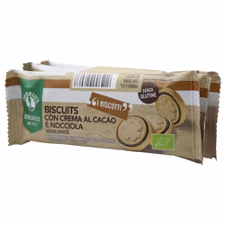 Biscuit con Crema al Cacao e Nocciola Senza Glutine - Probios