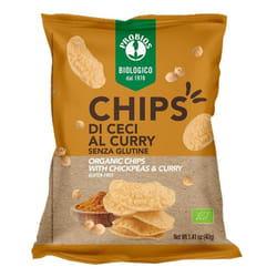 Chips di Ceci al Curry Senza Glutine - Probios 40 g