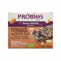 BARRETTA CON FRUTTA SECCA FIT&GO - Probios