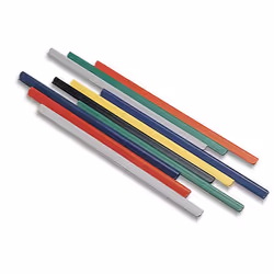 Methodo X800605, Pressino fermafoglio, Blu, PVC, 29,7 cm, 6 mm
