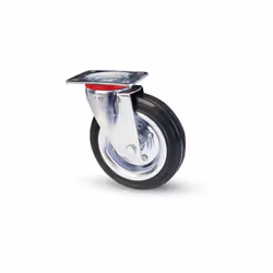 Ruota Industriale Staffa Girevole Mm 225/80- SPECIFICHE DEL PRODOTTO -225X 55 Kg250