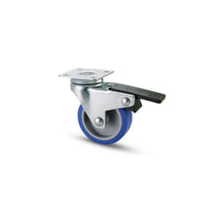 Ruota Mobili 221Bis Blu Freno+Pias.Mm 50