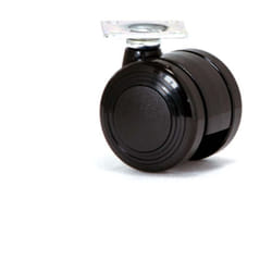 Valsecchi - ruota in poliammide 6 con supporto in acciaio diametro 40 mm