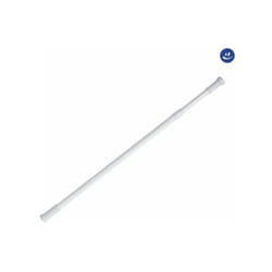 Maurer - Telaio estensibile per tenda doccia da 110 cm a 200 cm bianco