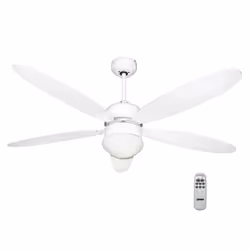 Zephir ZFR9111B, Bianco, Soffitto, Metallo, Legno, 132 cm, AC, 230 V