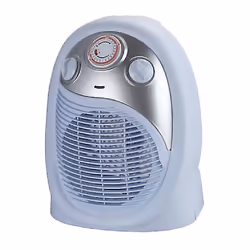 Zephir Termoventilatore Da Bagno 200w C/Timer 24/H On-Off, Riscaldatore ambiente elettrico con ventilatore, Interno, Paviment ...