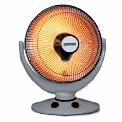 Zephir ZCRB36, Riscaldatore ambiente elettrico a infrarossi, Fibra di carbonio, Interno, Bianco, Manopola, 900 W