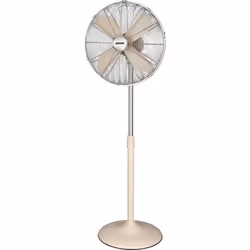 Ventilatore a Piantana Vintage Il ventilatore Zephir è caraterizzato da uno stile ricercato e accativante , il colore crema r ...
