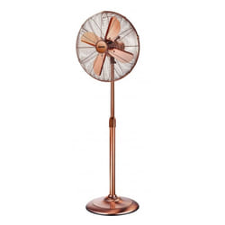 Zephir - Vent.Piantana Vintage 40Cm Metallo Bronzo