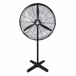 Ventilatore industriale a Piantana 65 cm Potenza 120W - Diametro delle pale 65cm 3 pale in alluminio - 3 velocità selezionabi ...