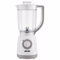 Zephir ZHC495, Frullatore da tavolo, 1,5 L, Funzione pulsante, 800 W, Grigio, Bianco