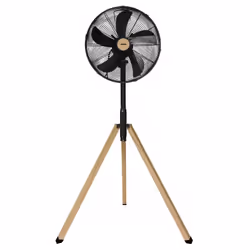 Ventilatore a piantana con piedistallo a tre piedi - 40cm Ventilatore a piantana in metallo da 40CM Potenza: 50W 3 velocità - ...