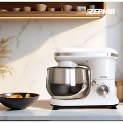 Zephir ZHC119DX sbattitore Sbattitore con base 1000 W Bianco - Vista aggiuntiva 4