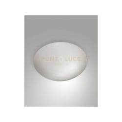 Pandora plafoniera bianca D.30 IP44 1 luce attacco E27