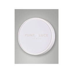 Fabas Luce - hatton plafoniera bianca 2 luci E27 D.30CM policarbonato