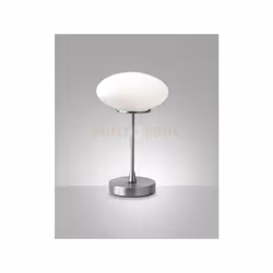 Lampada da tavolo in metallo e vetro soffiato a LED 3000K - 5W - 500 lm, Regolazione luce al toccoTouch dimmer.