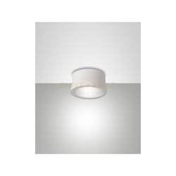 Fabas Luce - ponza luce spot bianca a led 3000K 540LM 7W in alluminio IP20